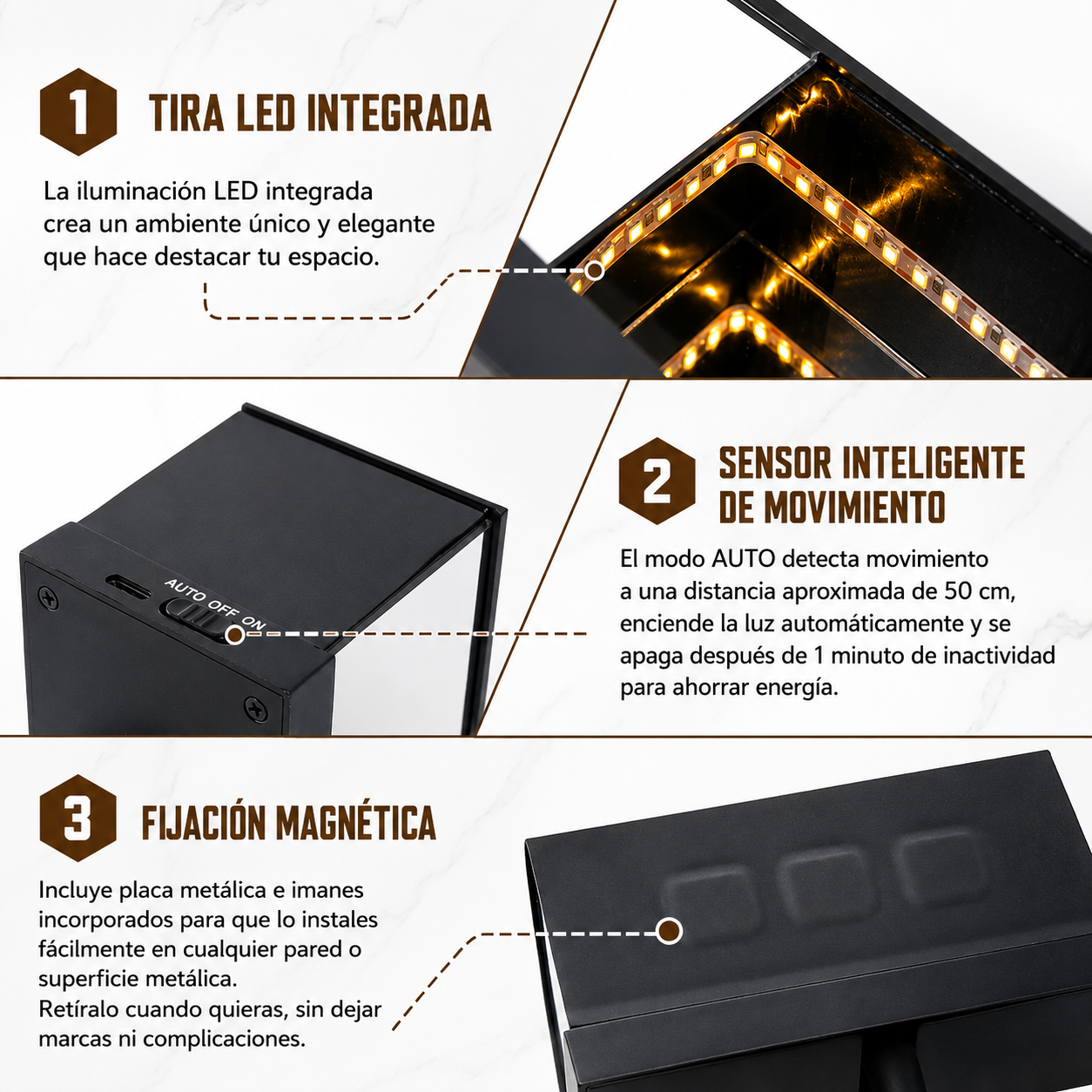 Exhibidor Llave De Garaje LED